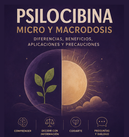 Charla gratuita "Psilocibina: Micro y Macrodosis"