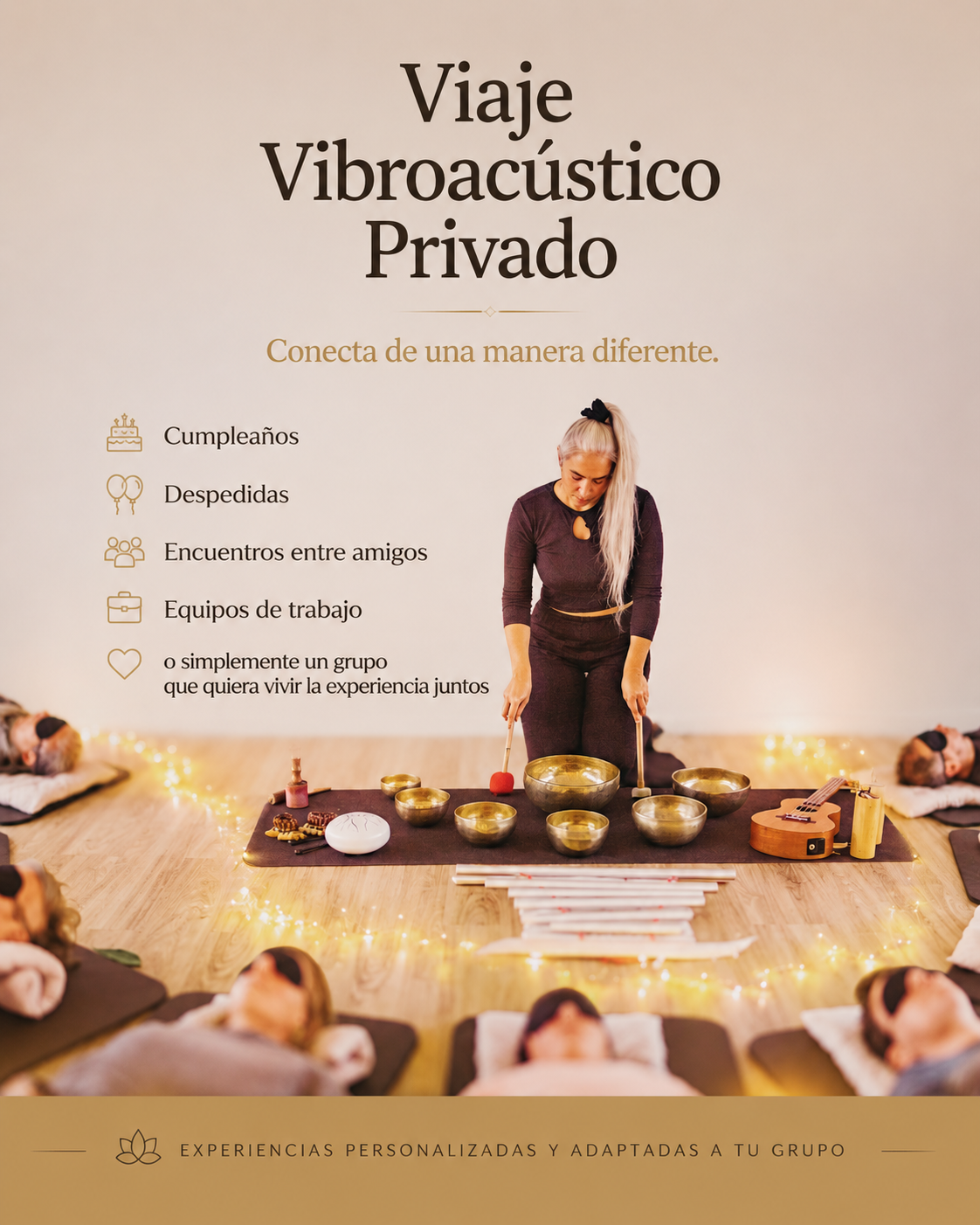Sesión Privada - Masaje Vibroacústico